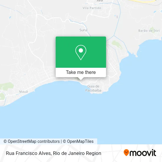 Rua Francisco Alves map