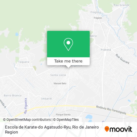 Escola de Karate-do Agatsudo-Ryu map