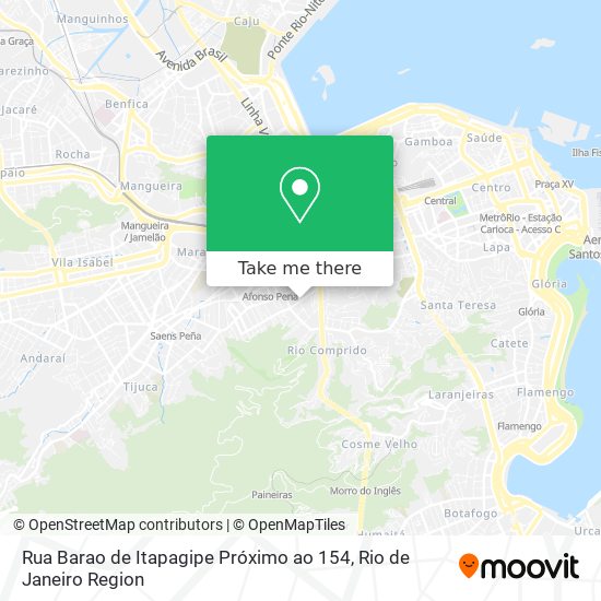 Rua Barao de Itapagipe Próximo ao 154 map