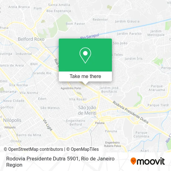 Rodovia Presidente Dutra 5901 map