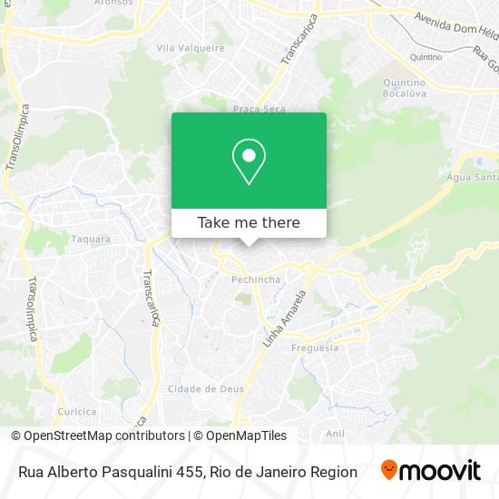 Mapa Rua Alberto Pasqualini 455