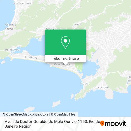 Mapa Avenida Doutor Geraldo de Melo Ourivio 1153