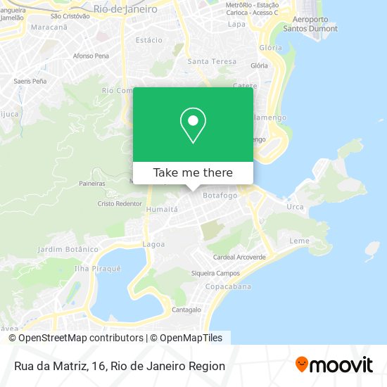 Mapa Rua da Matriz, 16