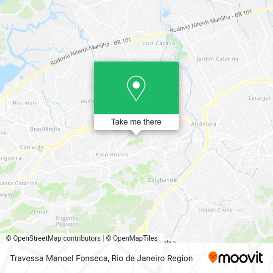 Travessa Manoel Fonseca map