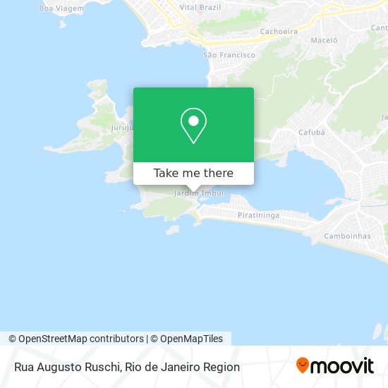 Rua Augusto Ruschi map