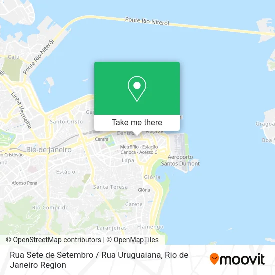 Rua Sete de Setembro / Rua Uruguaiana map