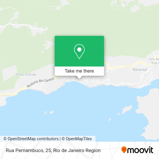 Rua Pernambuco, 25 map