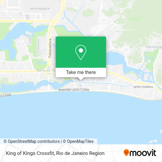 King of Kings Crossfit map
