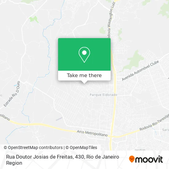Rua Doutor Josias de Freitas, 430 map