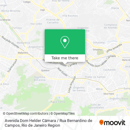 Avenida Dom Helder Câmara / Rua Bernardino de Campos map