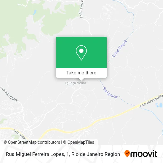 Rua Miguel Ferreira Lopes, 1 map