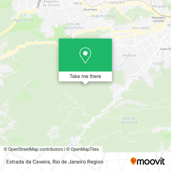Estrada da Caveira map