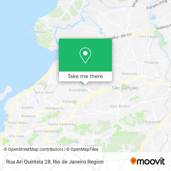Rua Ari Quintela 28 map