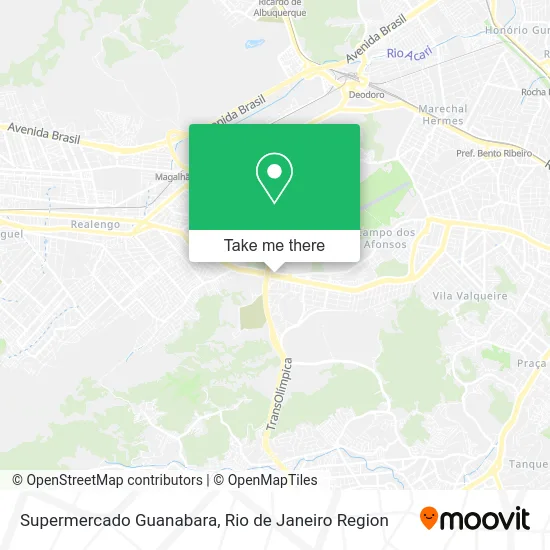 Supermercado Guanabara map
