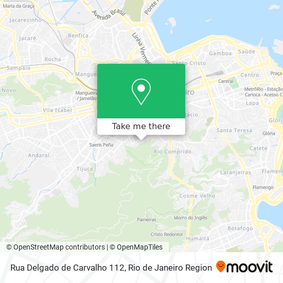 Rua Delgado de Carvalho 112 map