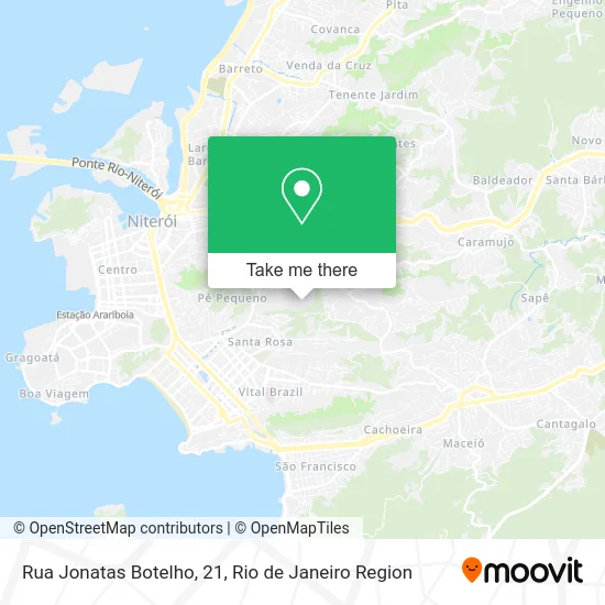 Rua Jonatas Botelho, 21 map