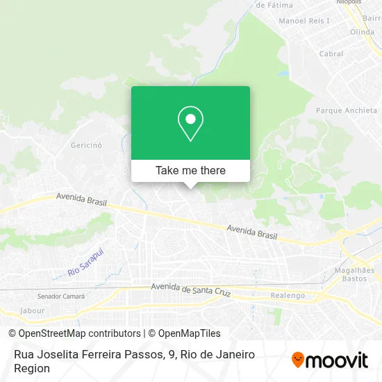 Rua Joselita Ferreira Passos, 9 map