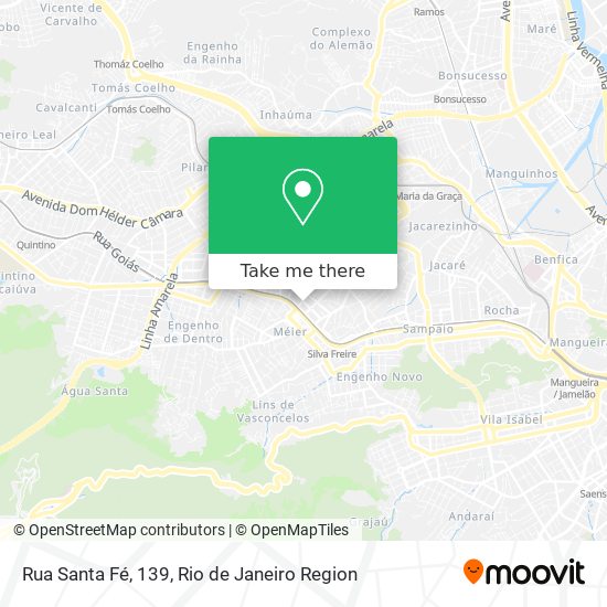Rua Santa Fé, 139 map