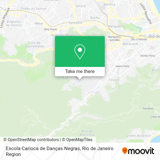 Escola Carioca de Danças Negras map