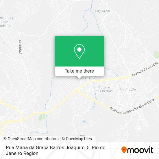 Rua Maria da Graça Barros Joaquim, 5 map