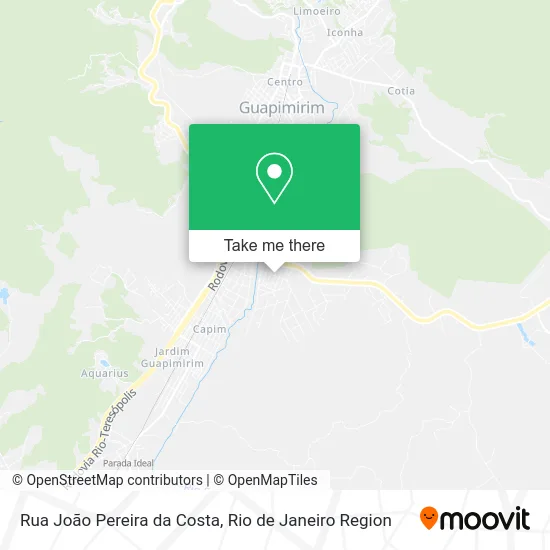 Rua João Pereira da Costa map