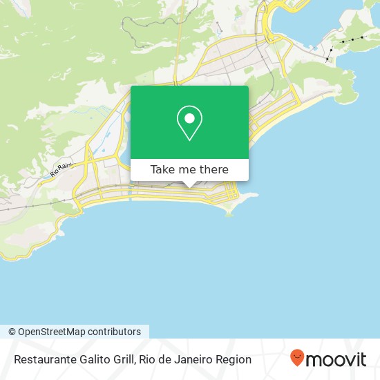 Mapa Restaurante Galito Grill