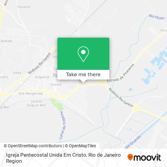 Igreja Pentecostal Unida Em Cristo map