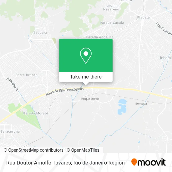 Rua Doutor Arnolfo Tavares map