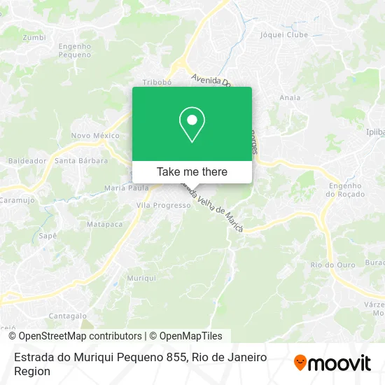 Estrada do Muriqui Pequeno 855 map