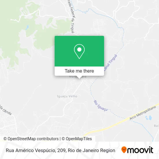 Rua Américo Vespúcio, 209 map