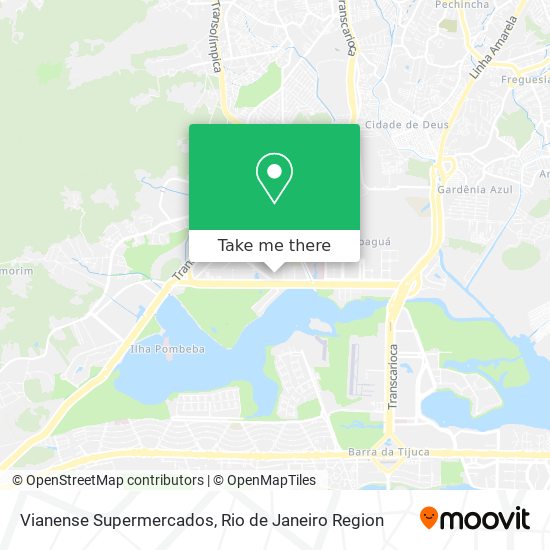 Vianense Supermercados map