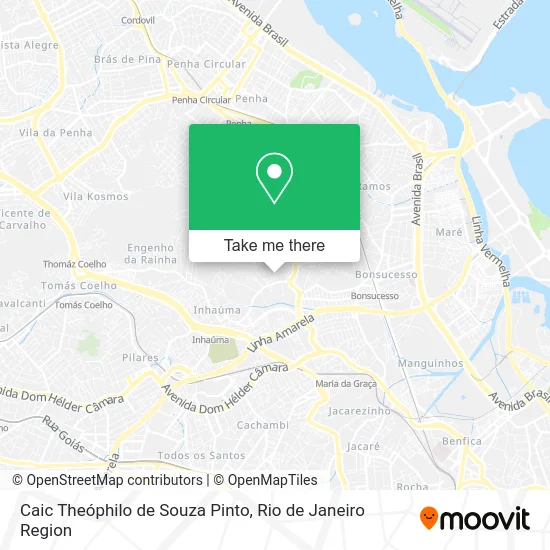 Caic Theóphilo de Souza Pinto map