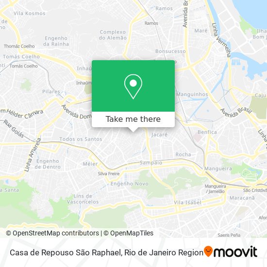 Casa de Repouso São Raphael map