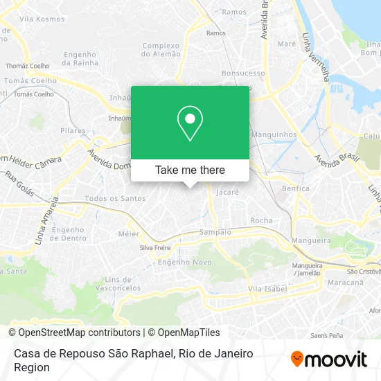 Casa de Repouso São Raphael map