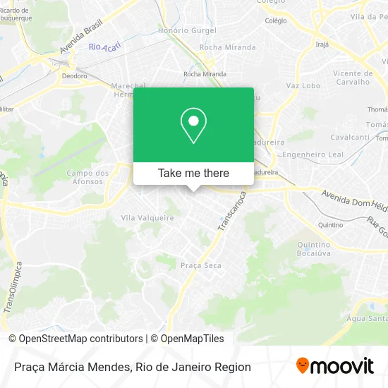Praça Márcia Mendes map