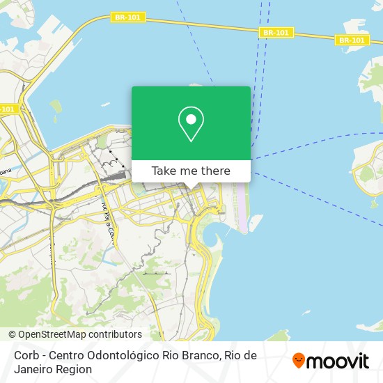 Mapa Corb - Centro Odontológico Rio Branco