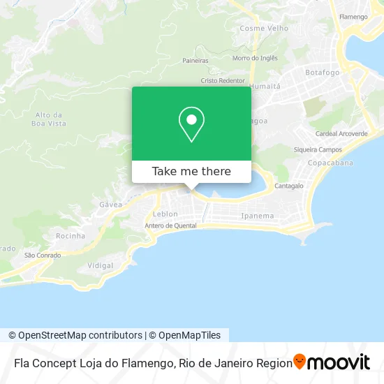 Fla Concept Loja do Flamengo map