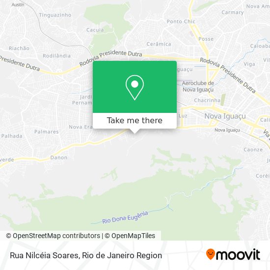 Rua Nilcéia Soares map