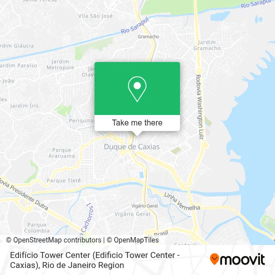 Edifício Tower Center (Edificio Tower Center - Caxias) map