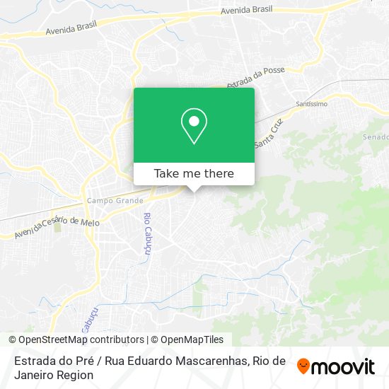 Estrada do Pré / Rua Eduardo Mascarenhas map