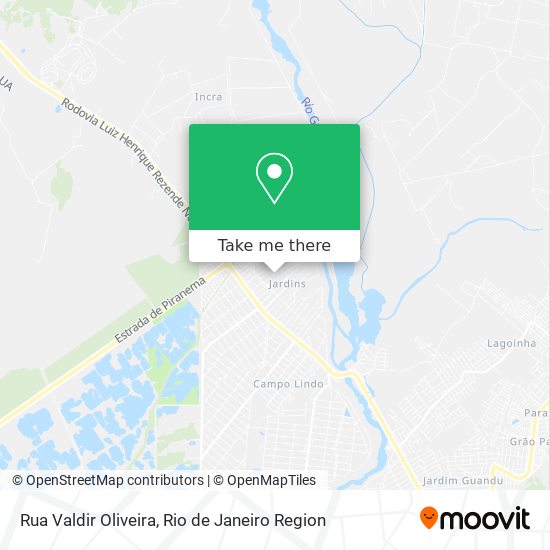 Rua Valdir Oliveira map