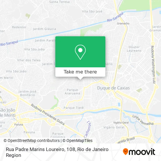 Rua Padre Marins Loureiro, 108 map