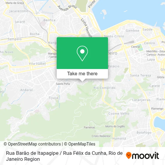 Rua Barão de Itapagipe / Rua Félix da Cunha map