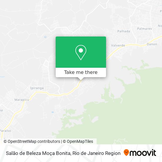 Salão de Beleza Moça Bonita map