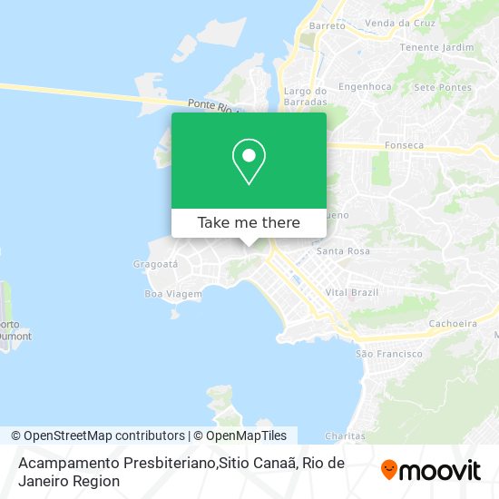 Acampamento Presbiteriano,Sitio Canaã map
