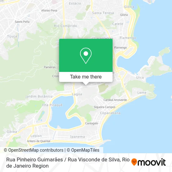 Rua Pinheiro Guimarães / Rua Visconde de Silva map