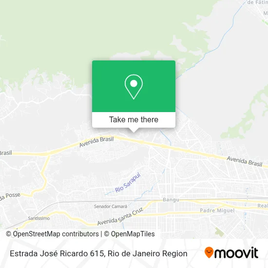 Estrada José Ricardo 615 map