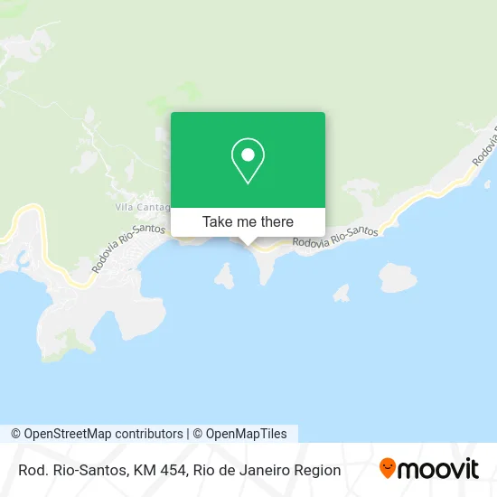 Rod. Rio-Santos, KM 454 map