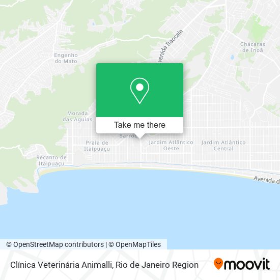 Clínica Veterinária Animalli map