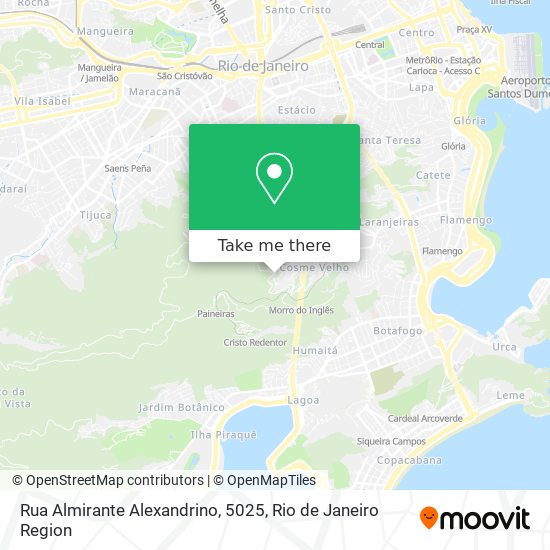 Rua Almirante Alexandrino, 5025 map